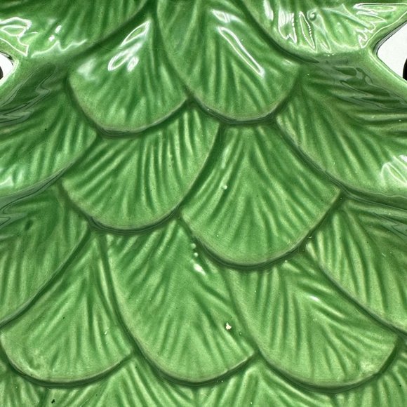 Hallmark Christmas Tree Candy Dish Ceramic Fir Decorative Trinket Jewelry - Picture 5 of 7